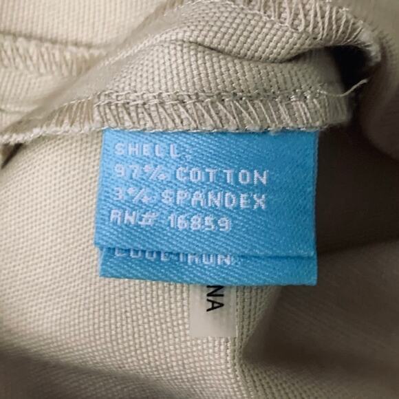 J. MCLAUGHLIN Skirt 6 High Rise A-Line Mini Button Closure Front Pockets Stretch - Picture 9 of 11